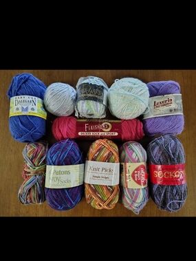 Specialty Fine Sock Yarn Lot